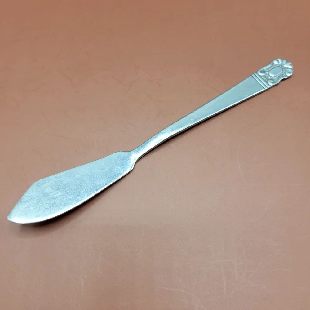 Vintage WF Washington Forge Mystique Stainless Steel Butter Spreader Knife Korea